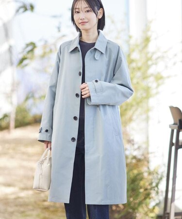 【ユニセックス】シャンブレートレンチコート