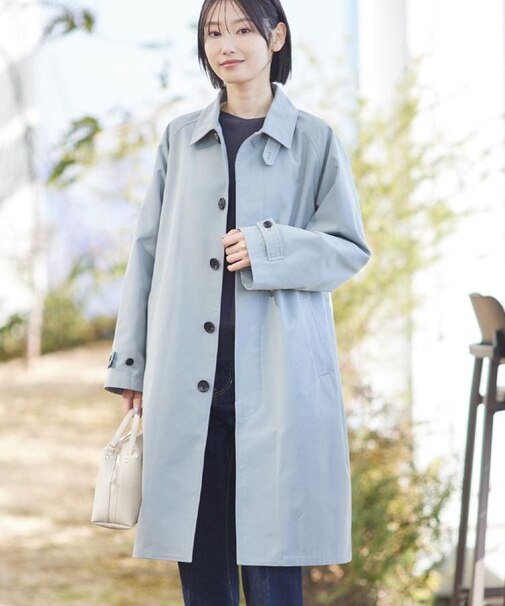 【ユニセックス】シャンブレートレンチコート