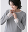 【洗える】シアーチュールポイントカットソー