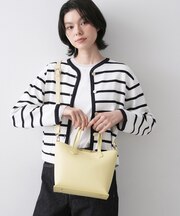 【2WAY/軽量】スクエアトートバッグ