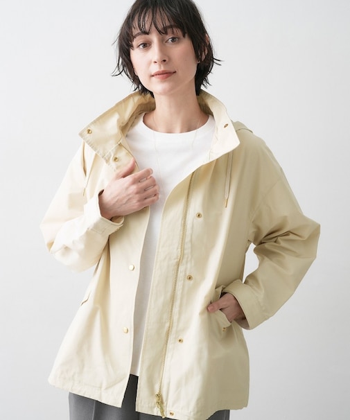 【撥水/2WAY】フーディーブルゾン