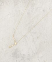 ミニマルYラインネックレス