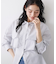 【洗える】フリルブラウス