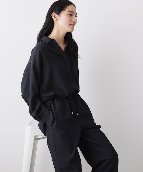 2点セット・洗える】メランジツイルセットアップ｜デッサンの通販