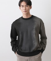 グラデーションニット