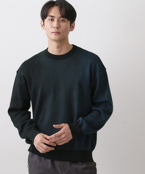 グラデーションニット