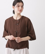 【洗える】シアードロストブラウス