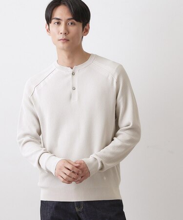 コットンワッフルニット