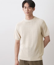 ペーパーブレンドニットTシャツ