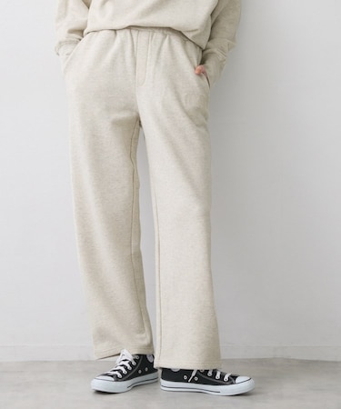 【ユニセックス/セットアップ可】オーガニック裏毛パンツ