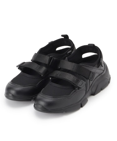 ダブルストラップスニーカーサンダル