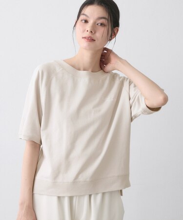 ミニ裏毛刺繍ロゴプルオーバー