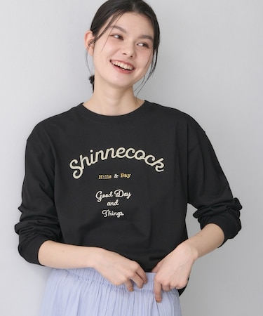 【洗える】コットンロゴロングTシャツ