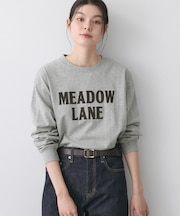 【洗える】コットンロゴロングTシャツ