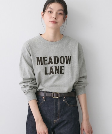 【洗える】コットンロゴロングTシャツ