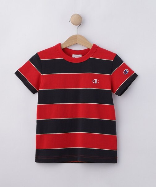 ChampionボーダーショートスリーブTシャツ