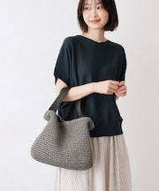 【2WAY】ペーパーメッシュショルダートート
