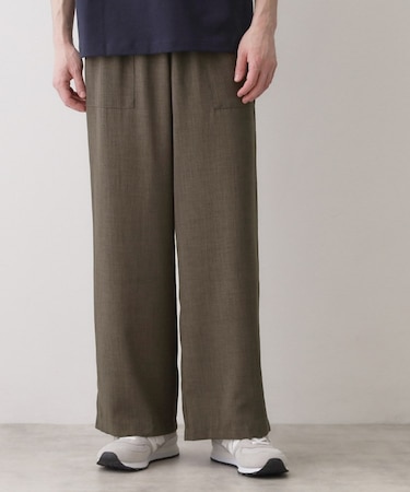 【接触冷感/UVカット】タンブラーリラクシーパンツ