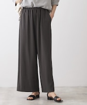 【吸汗速乾/ウエストゴム】リラクシーワイドパンツ