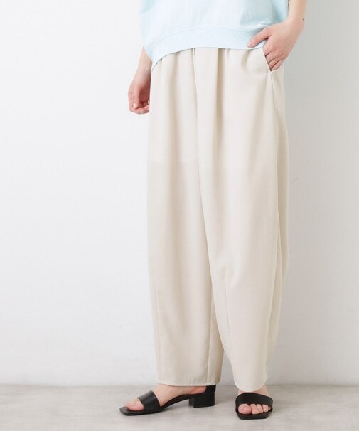 【UVカット/接触冷感】カーヴィシルエットパンツ