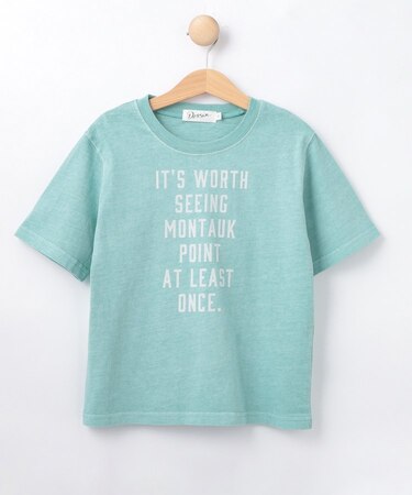 【リンクコーデ可/洗える】ピグメント染め Tシャツ