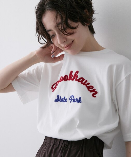 【洗える】オーガニックコットンロゴTシャツ