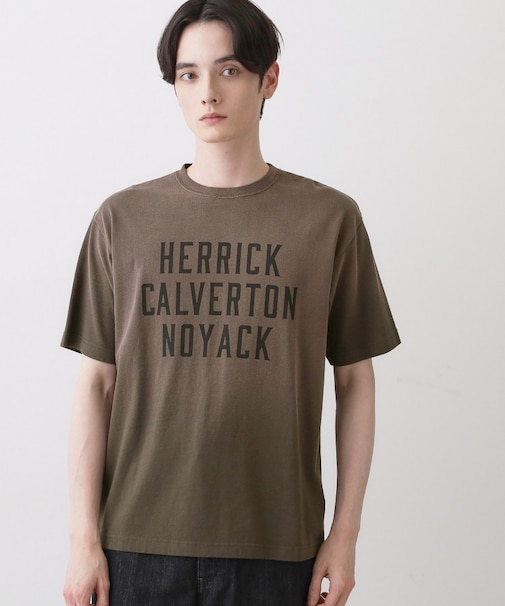【洗える】ヴィンテージ加工 ロゴTシャツ