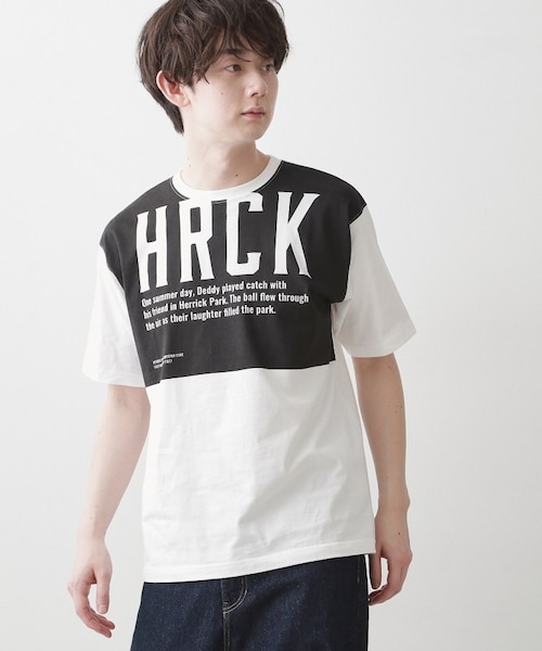洗える】オーガニックコットングラフィックTシャツ｜デッサンの通販