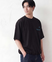 メッシュ素材 スポーティTシャツ
