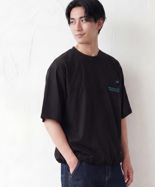 メッシュ素材 スポーティTシャツ