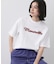 ロゴ刺繍ミニ裏毛Ｔシャツ