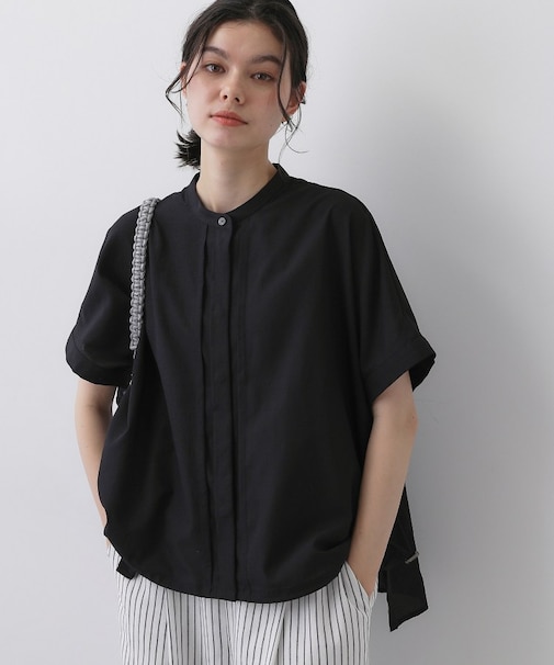 【高通気/セットアップ可】ドロストフレンチスリーブシャツ