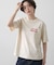 カラーネップ ポケットTシャツ