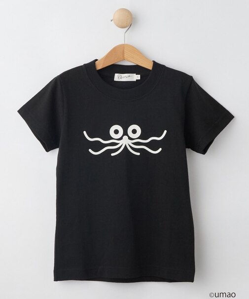 UMAO×Dessinコラボ プリントフェイスTシャツ