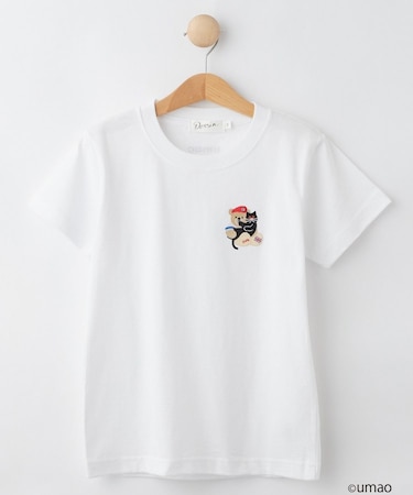 UMAO×Dessinコラボ 刺繍Tシャツ