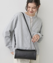 【軽量】本革バレル型ショルダーバッグ