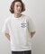 ロゴ刺繍ミニ裏毛Tシャツ