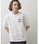 ロゴ刺繍ミニ裏毛Tシャツ