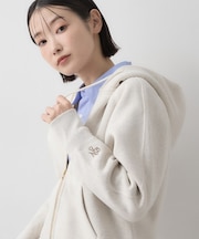 【日本製/ベストセラー】吊り編み裏毛 ジップパーカ