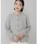 【洗える/ふんわりやわらかい/8色展開】フォックスウールブレンド ニットカーディガン