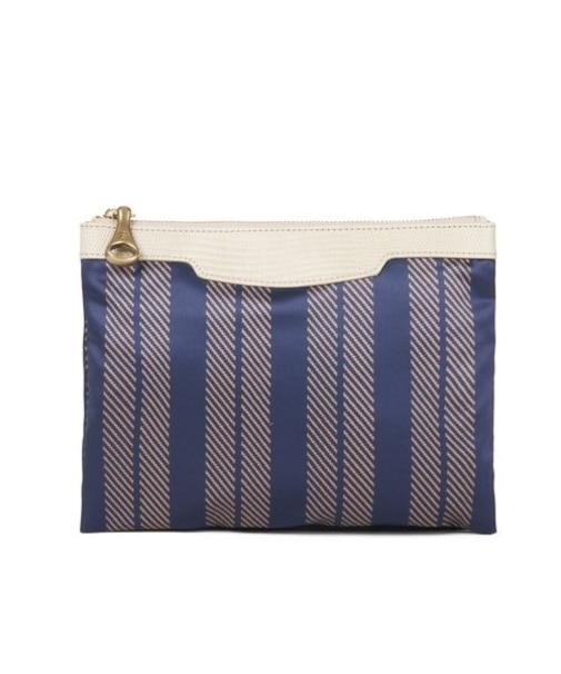 コンパクトクラッチ ジャズストライプ