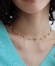 ニュアンスチェーンネックレス