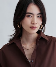 ショートチェーンネックレス