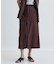 【セットアップ対応】リネンライクボックスタックスカート【カセット服/通勤・オフィス】