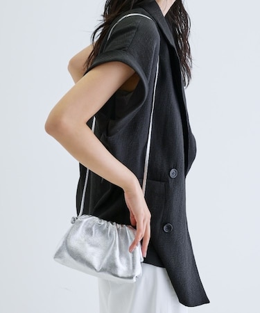 【MILLELA FIRENZE】がま口ショルダーバッグ