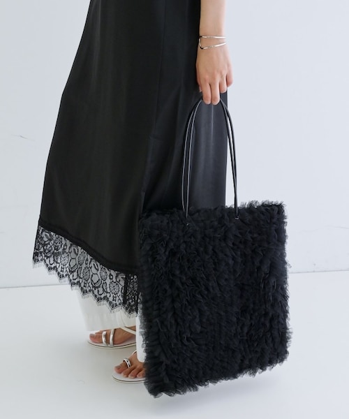 フリルチュールトートバッグ｜ギャレストの通販｜&mall（アンドモール  