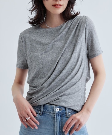 バルーンドレープTシャツ