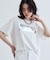 【再入荷／接触冷感】箔プリントロゴTシャツ