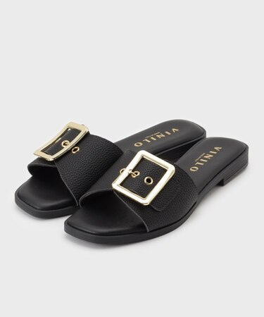 【VINILO】バックル サンダル