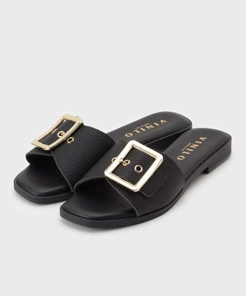 【VINILO】バックル サンダル